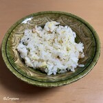 御料理 寺沢 - 毛蟹と喜知次の炊込みごはん