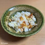 御料理 寺沢 - 毛蟹と喜知次の炊込みごはん