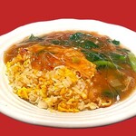 鱶鰭あんかけチャーハン