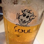 焼肉レストランソウル - 生ビール