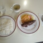 レストラン・テル - ポークカツ定食一式