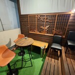 おむすび酒場 えのま - 喫煙所