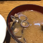 アレックス - お味噌汁（シジミたっぷりで酒飲みには嬉しい）