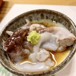 穴子料理と地酒 浅草 川井 - 生とり貝　愛媛産