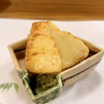 穴子料理と地酒 浅草 川井 - 焼き筍