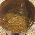 薪鳥新神戸 - 鳥だし　赤だし