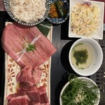 タン・シャリ・焼肉 たんたたん 武蔵浦和 - 3点盛り