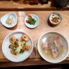 叙序圓 - 肉きのこお粥＋薬膳スープ1,450円