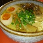 吉田製麺店 - 鶏白湯＋味玉