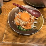 北海道厚岸 - えんがわユッケ