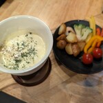 ステーキ&チーズ酒場 レッドコング - チーズフォンデュ