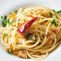 アーリオ・オーリオ・ペペロンチーノスパゲッティ