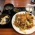 香港酒家　景記 - 料理写真:上海焼きそばセット（\750）、半チャーハン付き（+\100）
