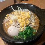 肉盛り みそラーメン 侍倶楽部 - 
