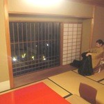 お部屋からの眺めも良い