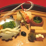 菊乃井 - 素晴らしい先付け