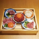 焼肉くるみ - ☆厳選肉刺し5種盛り合わせ（●＾o＾●）☆