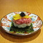 焼肉くるみ - ☆トロたくキャビアのせ(^o^)丿☆