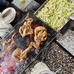 東千歳バーベキュー - バーベキュー×2、野菜炒め×2