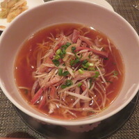 中国料理 陽明殿 - チャーシューと葱の汁そば