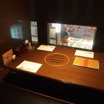 Uma Zakura - 掘りごたつ式のテーブル席