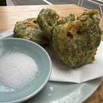 大衆食堂みゆき - 蓮根磯辺揚げ　３９０円（税込）