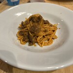 料理店オクノ - 鹿肉のボロネーゼ