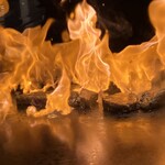 まど居 - 炎の共演を暫しお楽しみ下さい(///ω///)ﾎﾞｯ✨