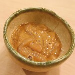 木挽町 とも樹 - 塩辛です。酒が止まらん。