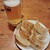 翠葉 - 料理写真:餃子とビール✨️