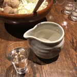 蕎麦小路 さわらび - 福井：常山 直汲み純米 大徳利