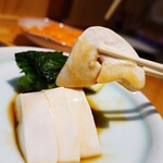 和洋折衷 ずいこう - ボラの白子ポン酢♪