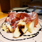 和洋折衷 ずいこう - 洋なしと生ハムのバルサミココソース