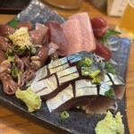 赤垣 - しめ鯖　ホタルイカ　マグロ