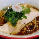 焼肉どうらく×上星商店 - 中華そば細麺（800円）