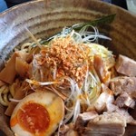 らぁ麺 家康 - まぜそば/青山特製麺を味わうには一番のメニュウか？