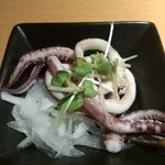 馳走庵 - ベロ酔い（一品）イカとタマネギレモン風味