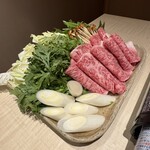 銀座 和牛 しゃぶしゃぶ 神楽 - 