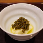瞬 - ●熟成じゃがいも オシェトラキャビア添え