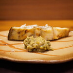 瞬 - ●鰆の炭火焼 うど味噌