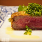 瞬 - 悩ましすぎる視覚と香りで刺激される工程を経て、この見事なるジャストな赤みの火入れに。