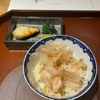 馳走 啐啄一十  - ふきのご飯とご飯のお供