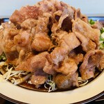 手打風ラーメン 洋定食 ボリューム - 料理写真:生姜焼きzoom
