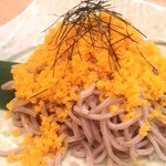 Meiekikappouooshima - 
      
      
      名物からすみ蕎麦
      