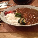 ココン カフェ - 炙り野菜とチキンのカリー