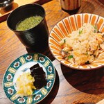 御料理 ふじ田 - ときしらず こしあぶら なめこお味噌汁