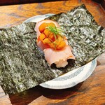 御料理 ふじ田 - 蒸寿司 金目鯛 うに