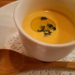 ダ・マルコ - ニンジンのクリームポタージュ お通し

