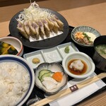 金粂 羽田エアポートガーデン店 - 生アジフライ定食2,800円
