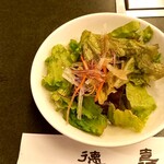 徳壽  - ランチサラダ